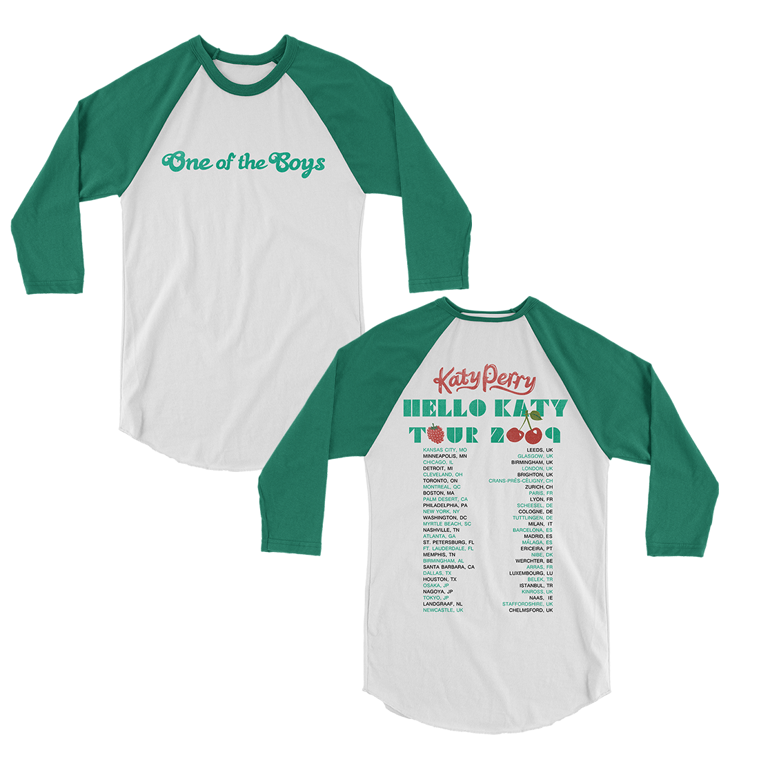 Hello Katy Tour Raglan
