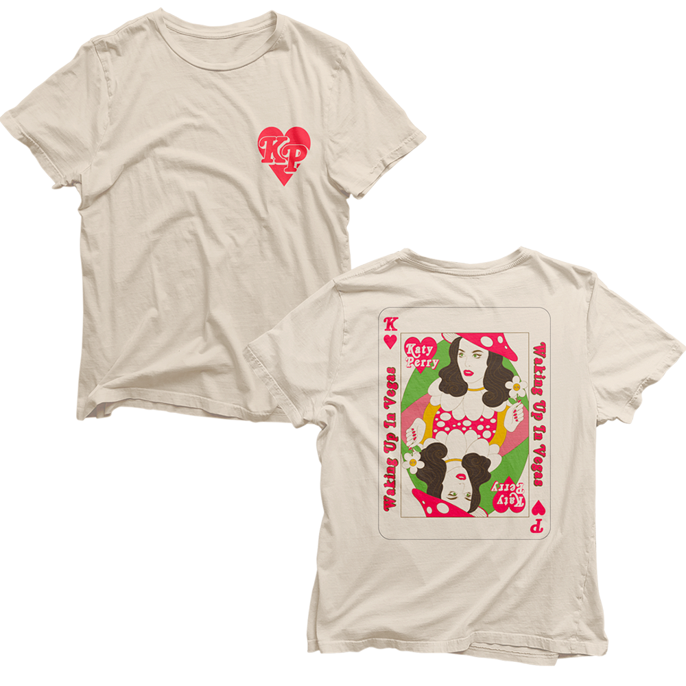 Katy Poker T-Shirt Front & Back