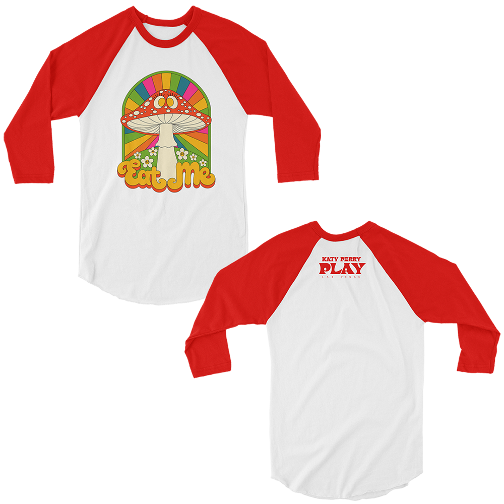 Eat Me Raglan Front & Back