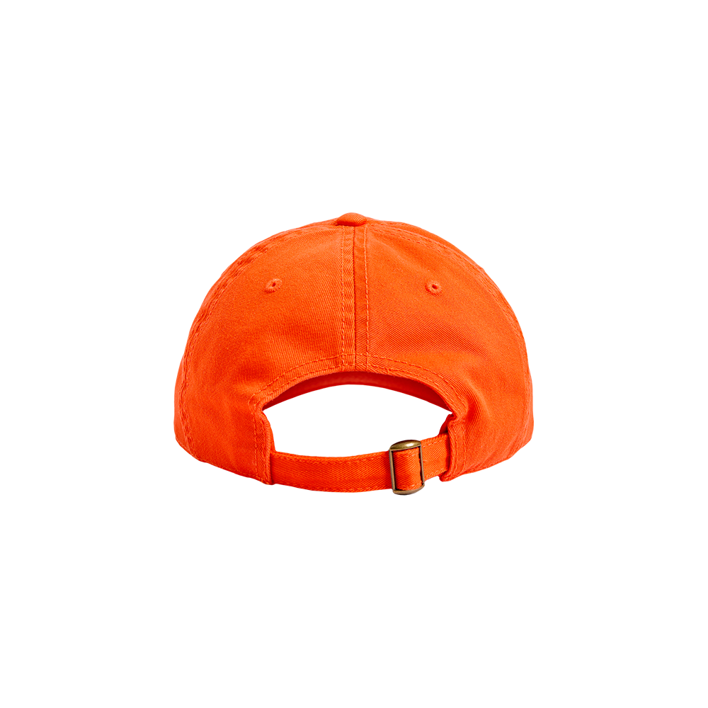 KP Logo Orange Cap back