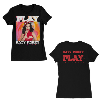 Play Admat Ladies T-Shirt Front & Back