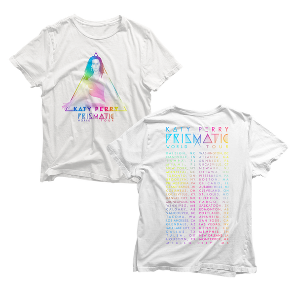 T-shirt Katy Perry Tour Album - Unisexe Coton Manches Courtes - Style Rétro Hip Hop Harajuku - Taille XS à 3XL - 5