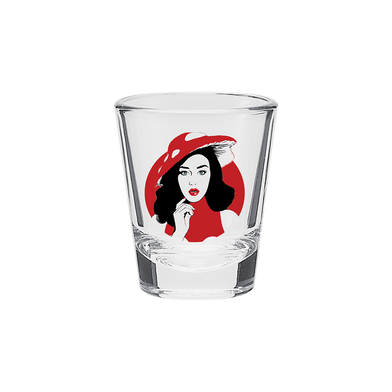 Play Shot Glass Front