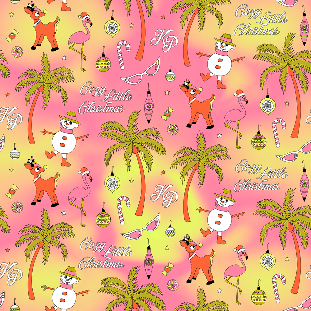 Cozy Little Christmas Wrapping Paper 2